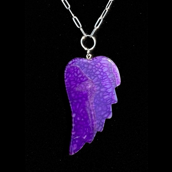 Dark Angel Wing Pendant - Picture 1 of 3